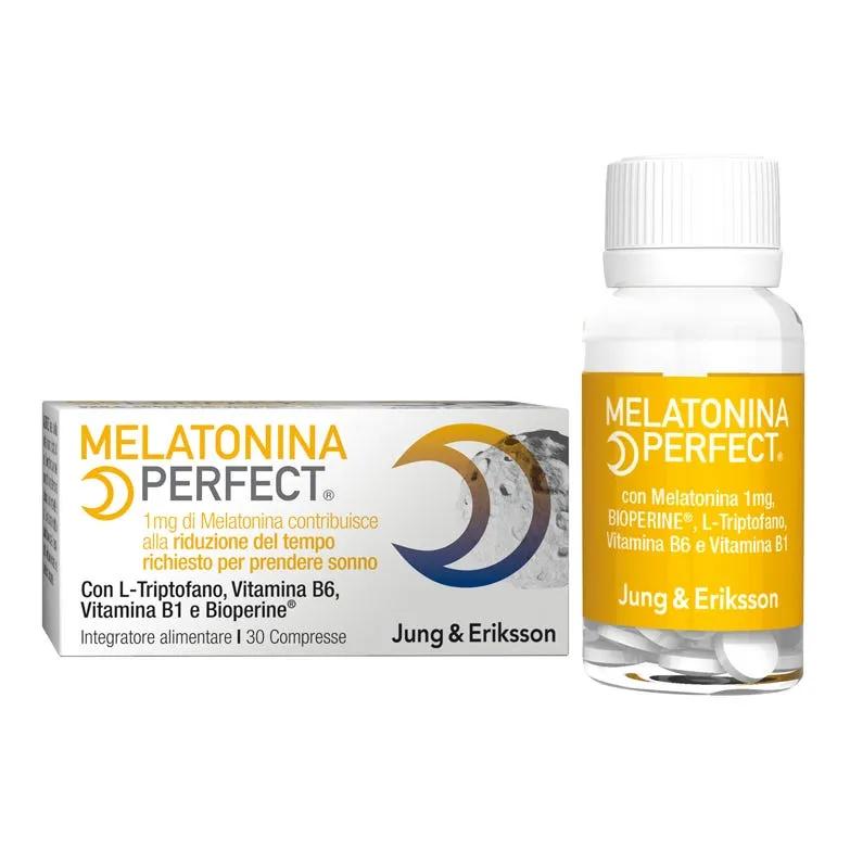 Zuccari Melatonina Perfect J&E Integratore 30 Compresse