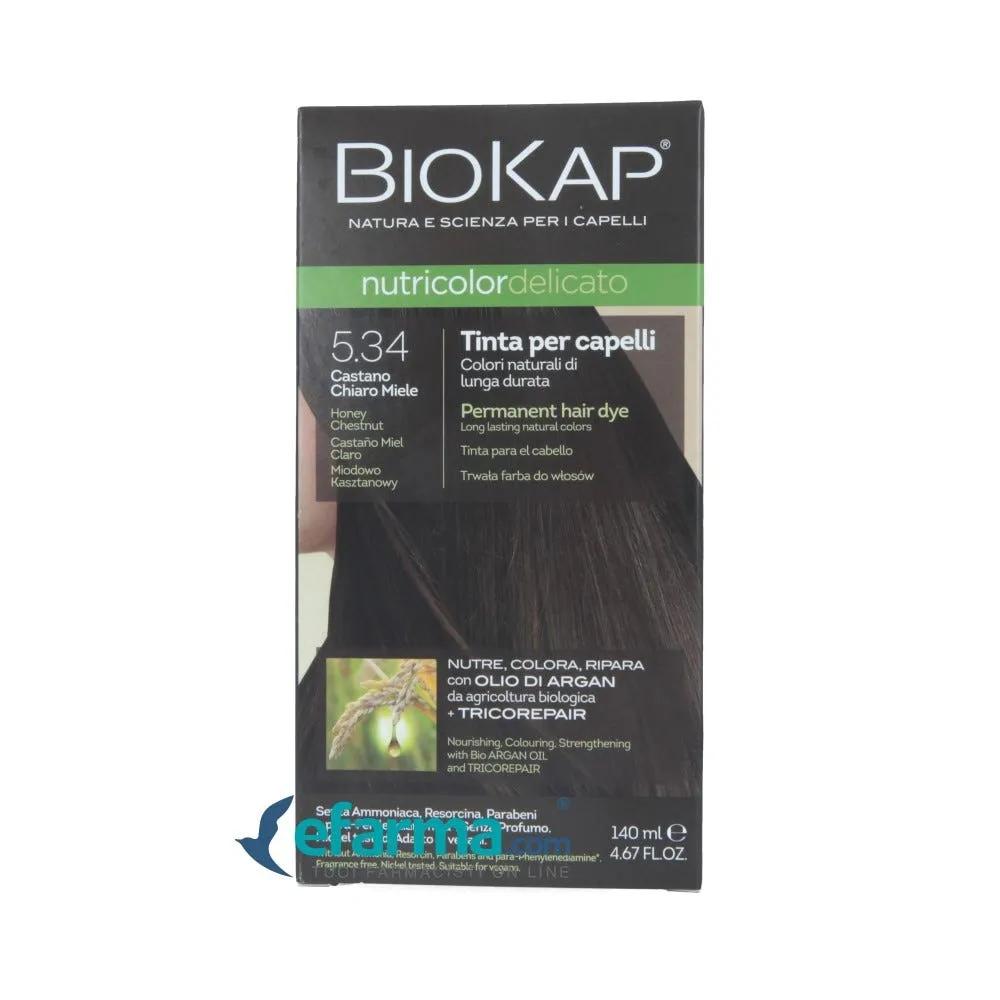 Biokap Nutricolor Delicato 5.34 Tinta Per Capelli Castano Miele