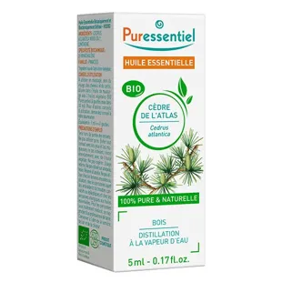 Olio essenziale di cedro dell'Atlante biologico Puressentiel 5 ml