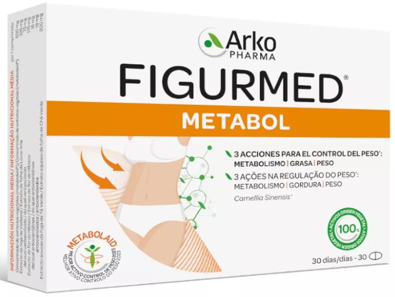 Arkopharma Adelgazamiento Figurmed Metabol 30 Comprimidos