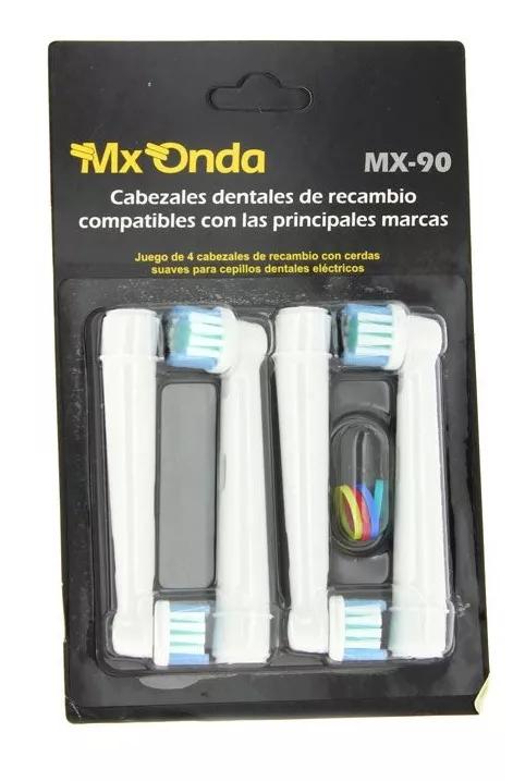 Pièces de rechange pour brosse à dents universelle Mx Onda