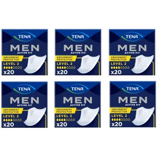TENA Hommes Niveau 2 6x20 unités