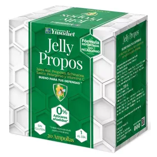 Ynsadiet Jelly Propos con Jalea Real 1500mg 20 viales