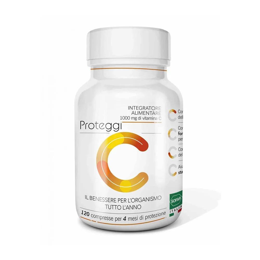 Proteggi C Integratore di Vitamina C 120 Compresse