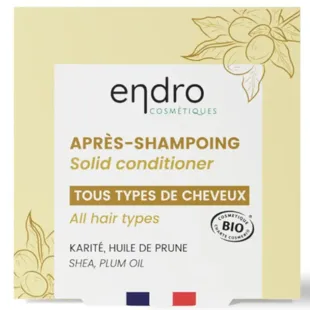 Endro Cosmétiques Solid Conditioner All Hair Types 85 gr