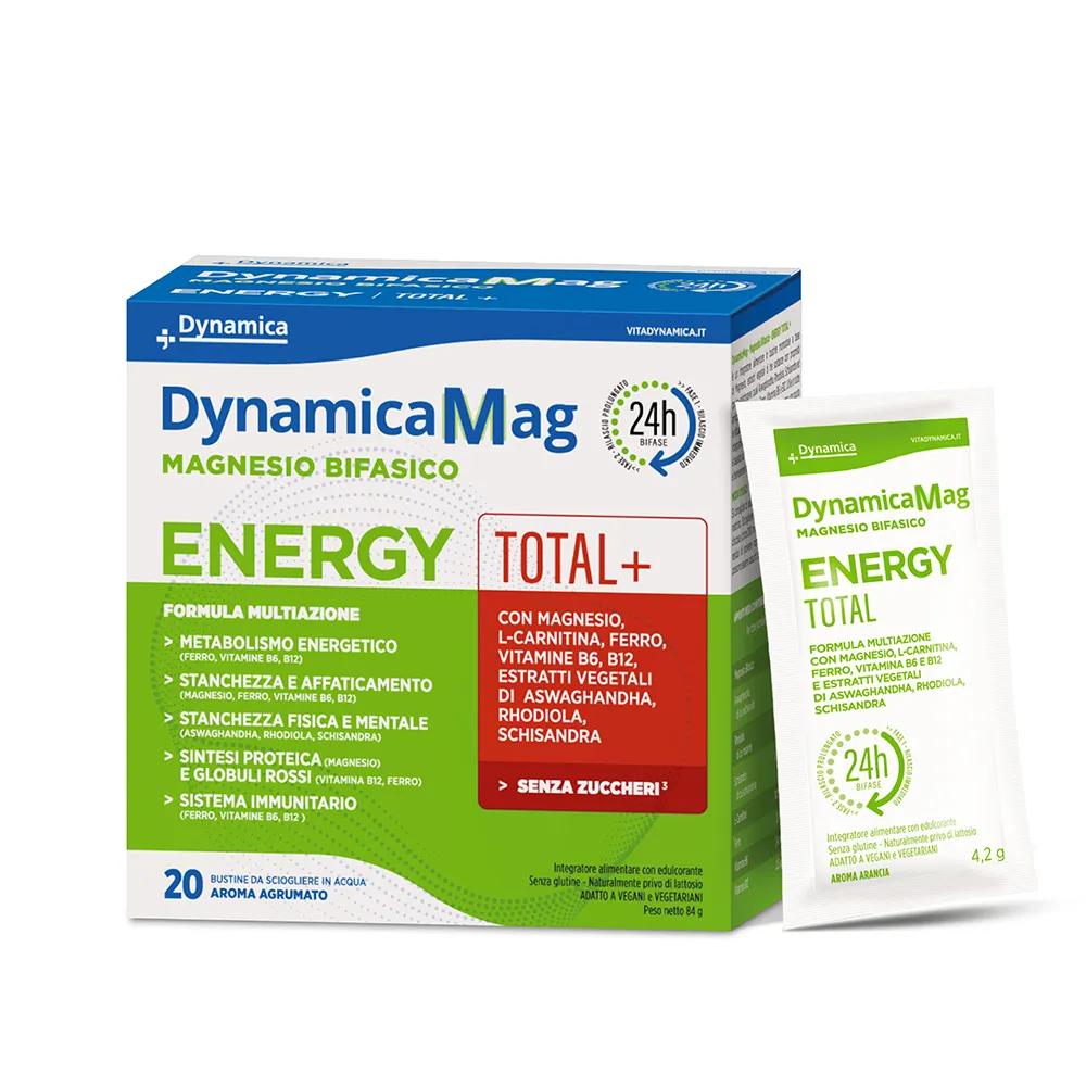 DynamicaMag Energy Total+ Integratore 20 Bustine