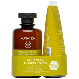 Apivita Champô Uso Diario 250ml + Amaciador 150ml