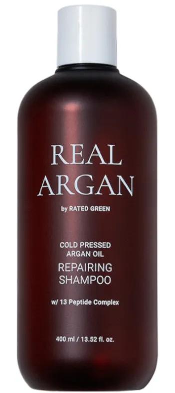 Shampooing réparateur à l&#39;argan véritable Rated Green 400 ml