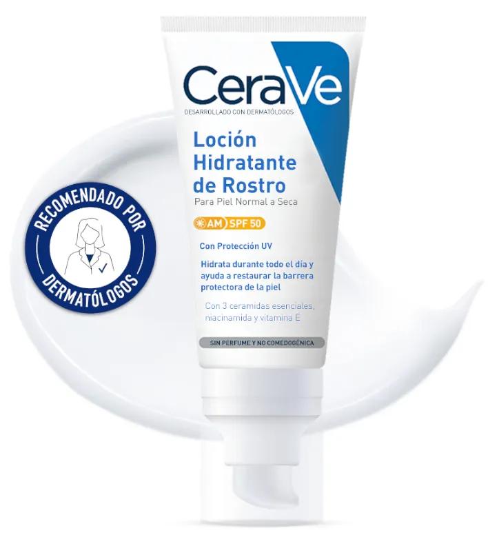 Cerave Feuchtigkeitsspendende Gesichtslotion SPF50 52ml