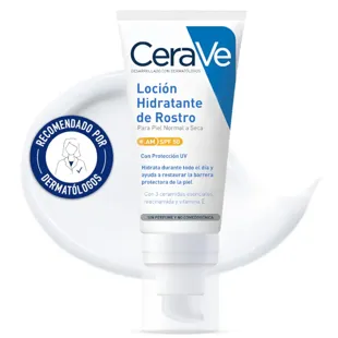 Cerave Hydraterende Gezichtslotion SPF50 52ml