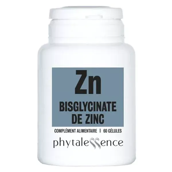 Phytalessence Bisglycinate de Zinc 60 gélules