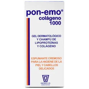 Pon-Emo Gel-Shampoo de Colágeno 1000 ml