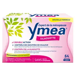 Ymea Ménopause Bouffées de Chaleur et Silhouette 64 Gélules