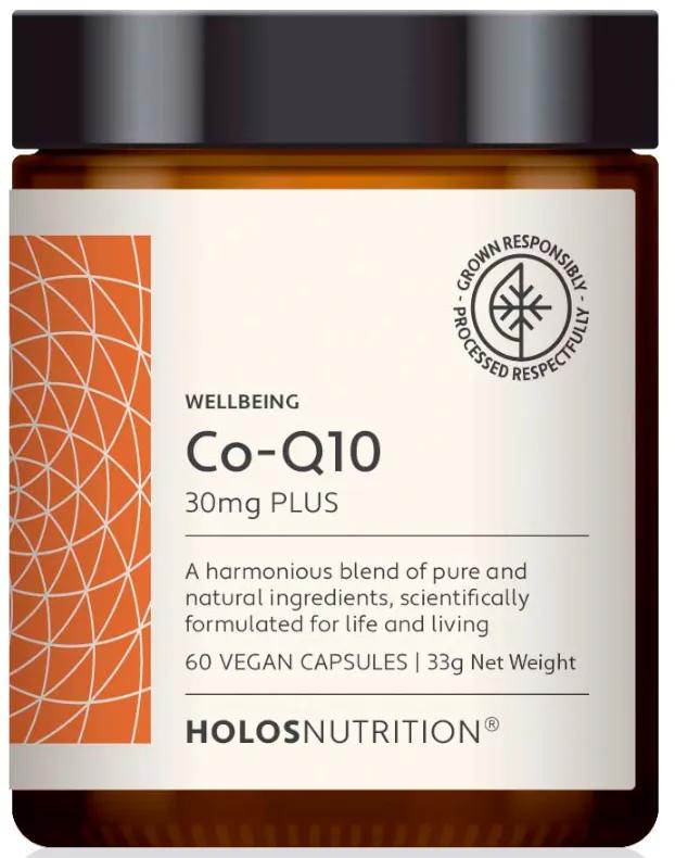 Holos Nutrition Co-Q10 Plus 60 capsules végétaliennes