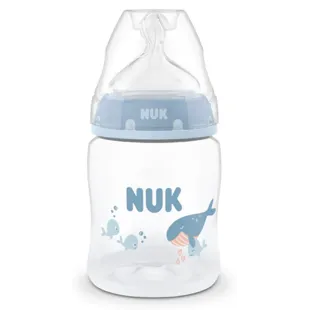 Nuk First Choice Silicone Temperature Control Baby Bottle Whale +0m 150ml