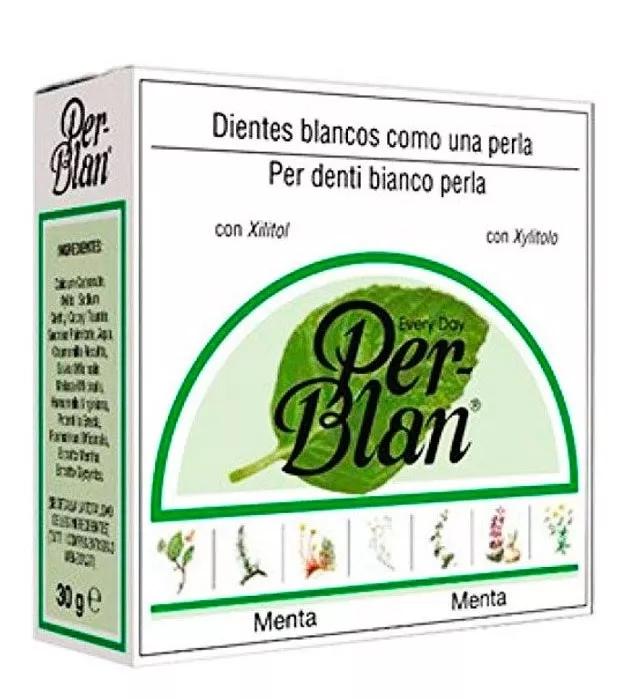Biocop Perblan dentífrico em Pó Sabor Menta 30gr