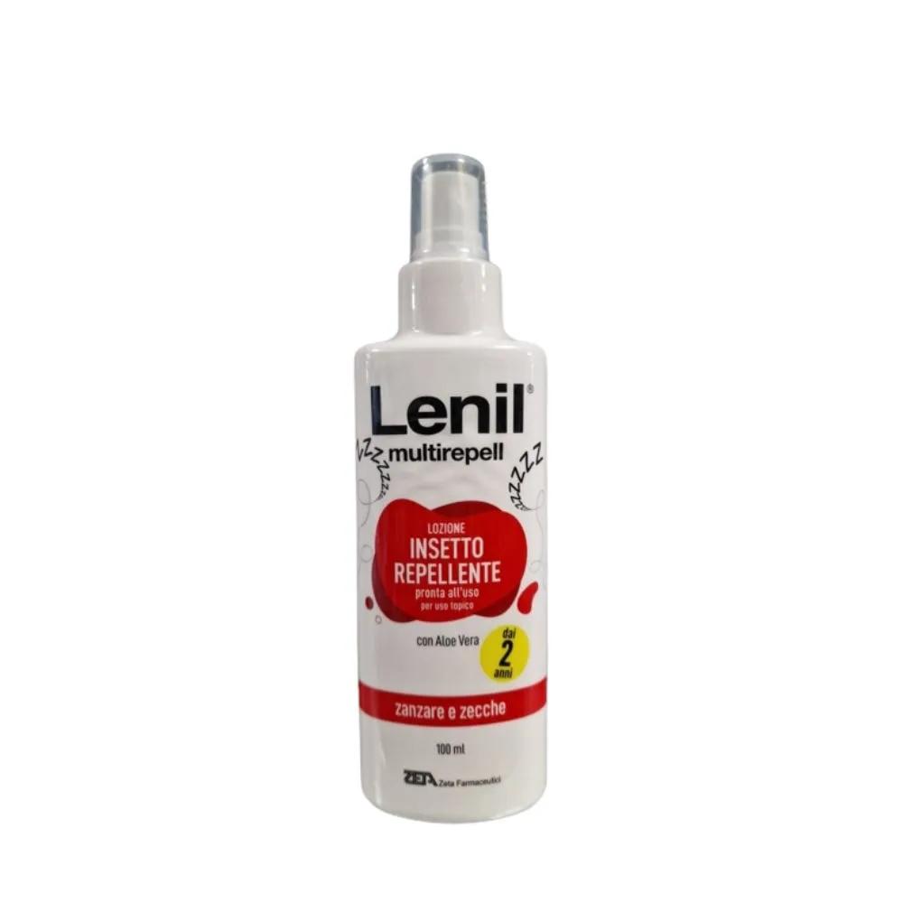 Lenil Multirepell Lozione Insetto Repellente contro Zanzare e Zecche 100 ml