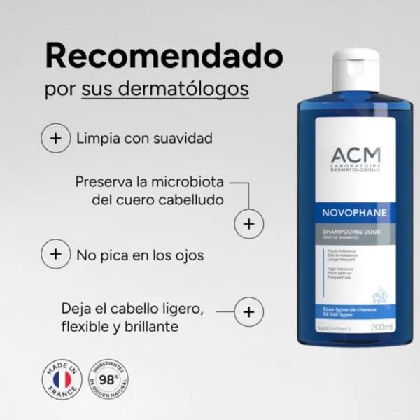 ACM Novophane Zachte Shampoo 500 ml