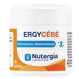 Nutergia Ergycébé 30 gélules