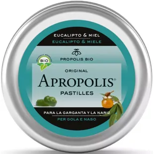 Lemonpharma Apropolis Pastillas Miel y Eucalipto Bio 40 gr