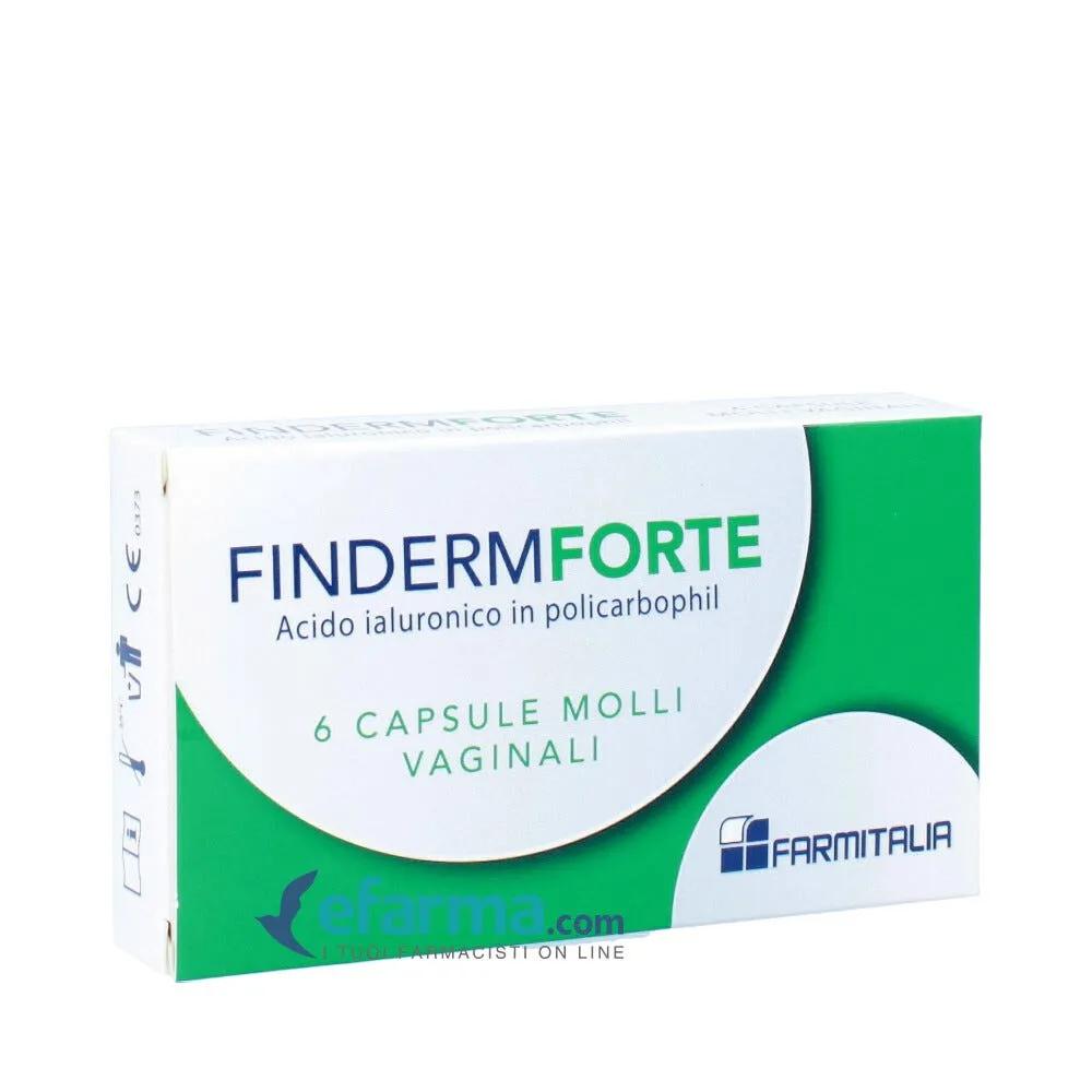 Finderm Forte 6 Capsule molli vaginali