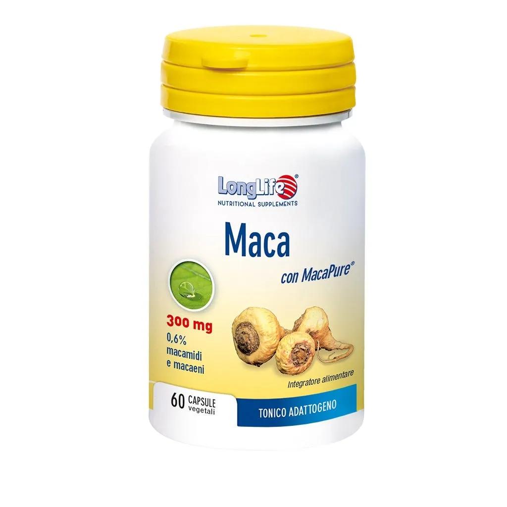 LongLife Maca Integratore Tonico Energizzante 60 Capsule