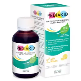 Pediakid Nausées Vomissements Mal des Transports Flacon 125ml