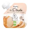 Popote Les Viandes Gourde Dinde +8m Bio 60g