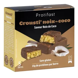 Protifast Barretta Crousti'Noce di Cocco 7 barrette