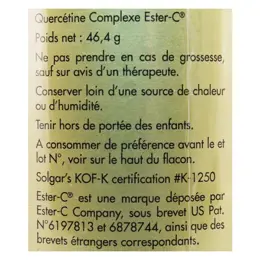 Solgar Quercétine Complexe 50 gélules végétales