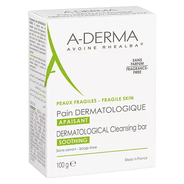 Aderma - Dermopan Leche de Avena - Pastilla 100g
