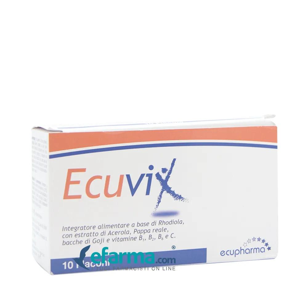 Ecuvix Integratore 10 Flaconcini da 10 ml