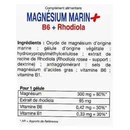 B-Technie Magnésium Marin B6 Rhodiola 90 gélules