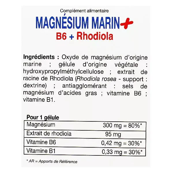 Biotechnie magnesio Marin Stress Rhodiola 90 capsule