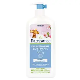 Natessance Bébé Naturel Eau Nettoyante Sans Rinçage 500ml