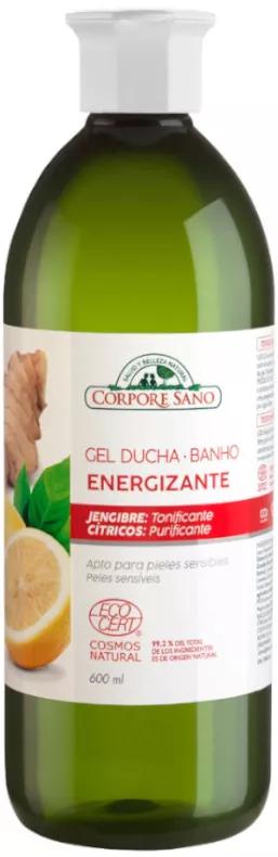 Corpore Sano Gel de Bain Énergisant Agrumes Gingembre 600 ml