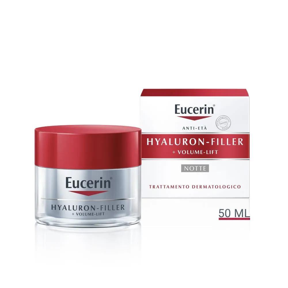 Eucerin Hyaluron-Filler+Volume-Lift Notte Crema Antirughe Pelle Normale 50 ml