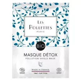 Les Poulettes Paris - Masque Détox certifié BIO - 18 ml