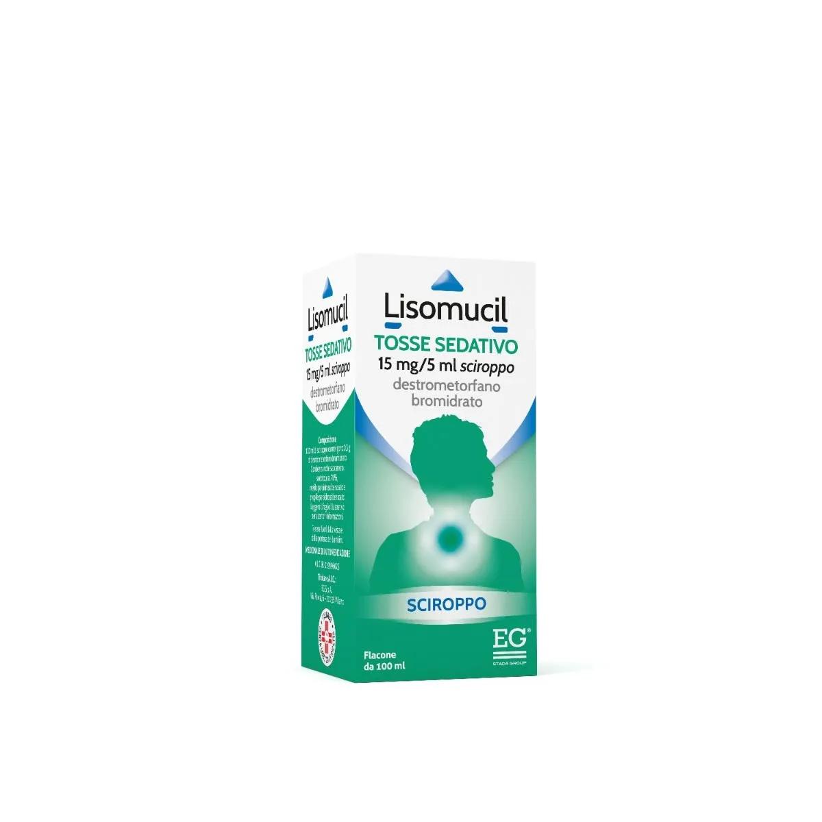 Lisomucil Tosse Sedativo 15 mg/5 ml Sciroppo Tosse Secca 100 ml