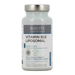 Biocyte Santé Vitamine B12 Liposomal 60 gélules