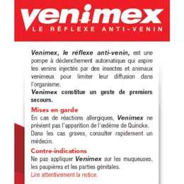 Venimex Pompe à Venin à Déclenchement Automatique