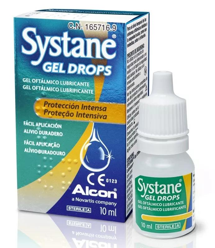 Systane Gel Gouttes Gouttes Lubrifiantes pour les Yeux 10 ml