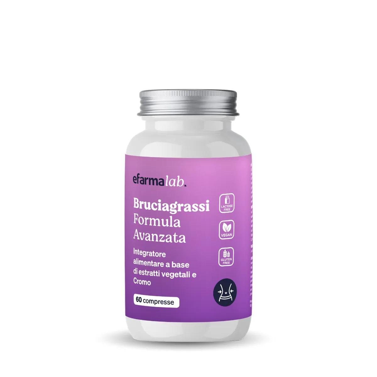 eFarmaLab Bruciagrassi Formula Avanzata Integratore Dimagrante 60 Compresse