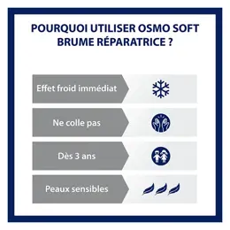 OSMO SOFT - Coups de soleil Brume réparatrice - Dès 3 ans - Aérosol 150ml+75ml