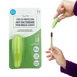 Lov'FROG Cape de Protection pour Brosse à Dents Vert