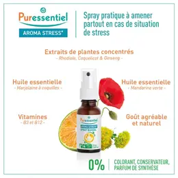 Puressentiel Aroma Stress Spray Buccal 20ml