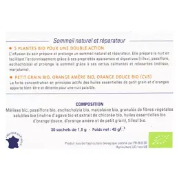 Nutrigée Infusion du Soir bio 30 sachets 