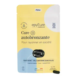 Epycure Pelle Cure Autobronzante Pelle Abbronzata al Naturale 30 capsule
