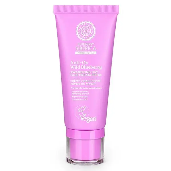 Natura Siberica Blueberry Siberica Crème Visage Réveil du Matin SPF20 50 ml