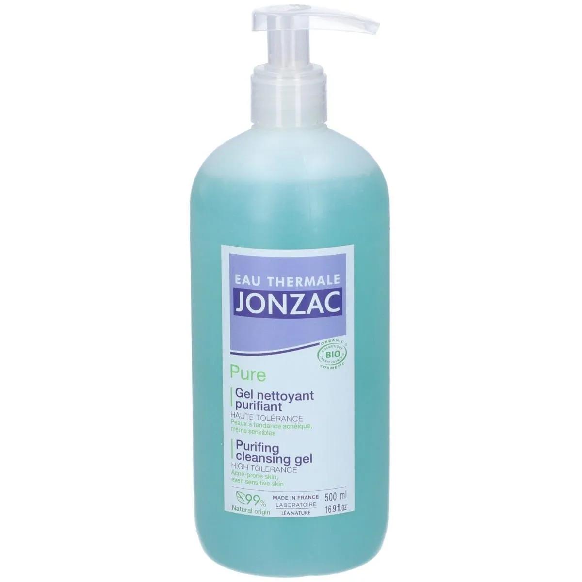 Jonzac Gel Detergente Purificante Pure Per Pelle Grassa e Mista 500 ml